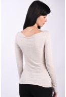 Bluza Dama Vero Moda Vmeliana Boat Neck Light Grey Melange